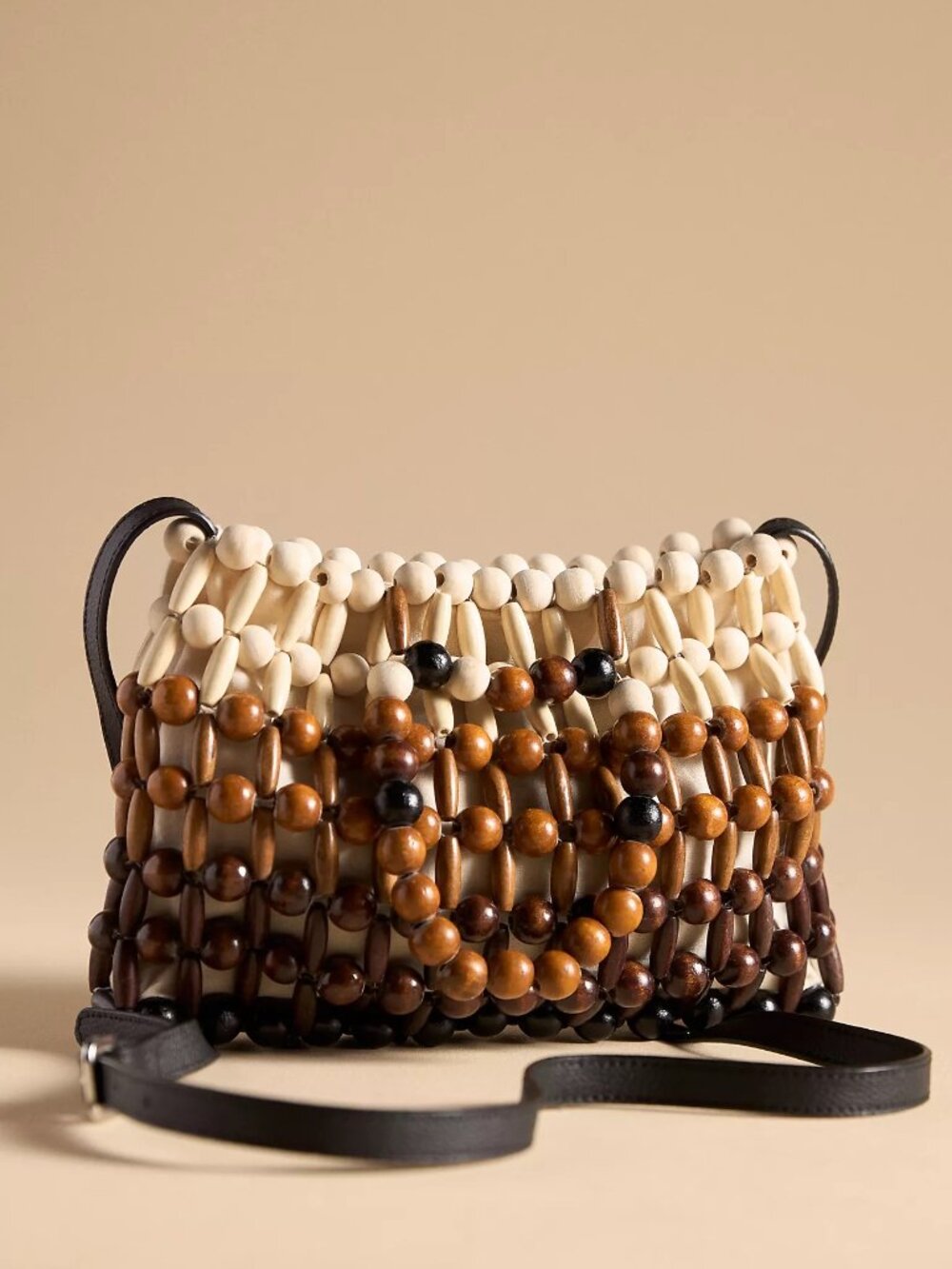 Dolce Vita Caroline Bag | Wood Beaded Crossbody